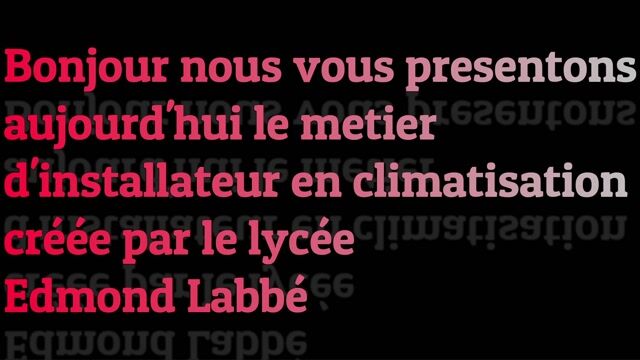 Installateur en climatisation