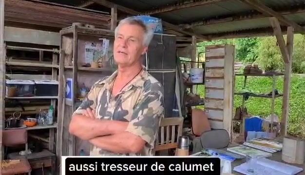 Le tireur et le tresseur de Calumet