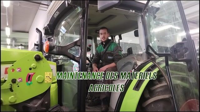 Maintenance matériel agricole