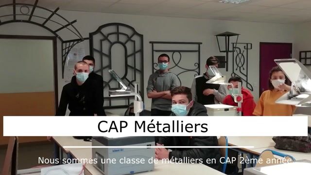 La métallerie au BTP CFA Maine-et-Loire