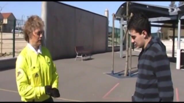 L'arbitre est une femme!