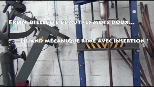 Frein, biellette et autres mots doux