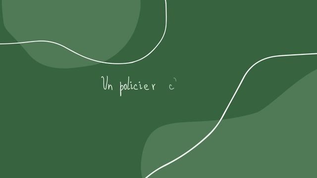 Policier, c'est stylé