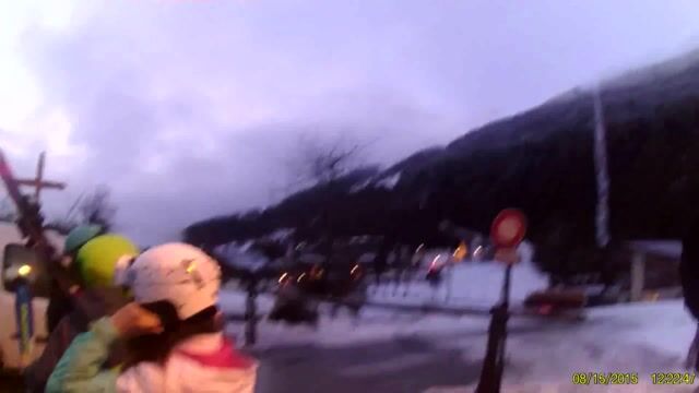 Les 3eA font du ski