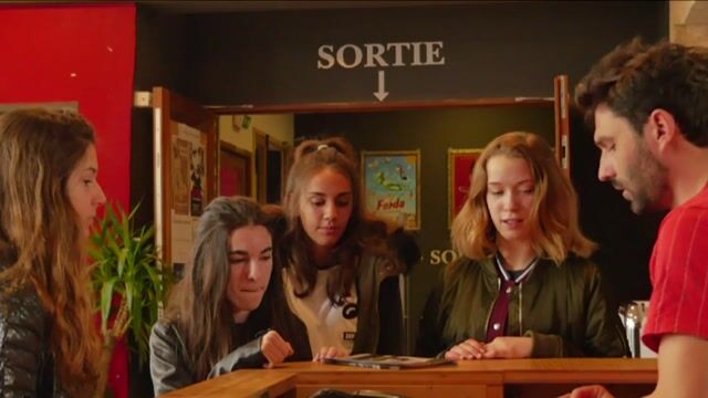 Dans la cabine de projection