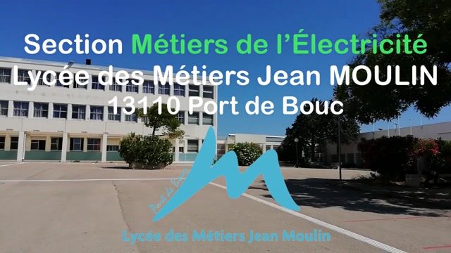 Présentation de la formation Baccalauréat professionnel MELEC au lycée de Métiers Jean Moulin à Port de Bouc