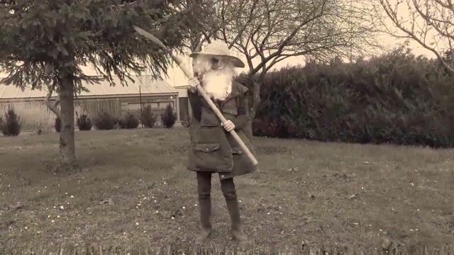 Une agricultrice filmée par Rac TV
