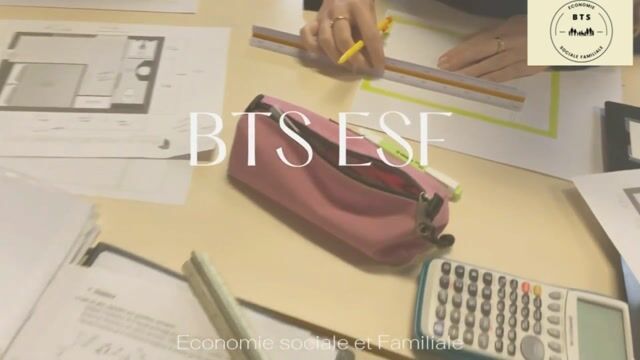 Ma formation en BTS ESF