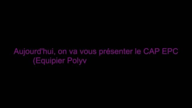 ma formation EPC