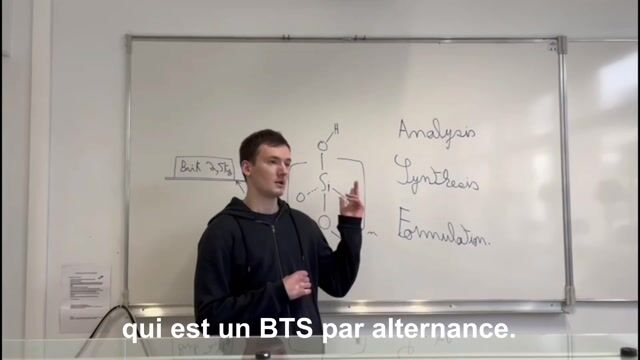 La chimie en BTS