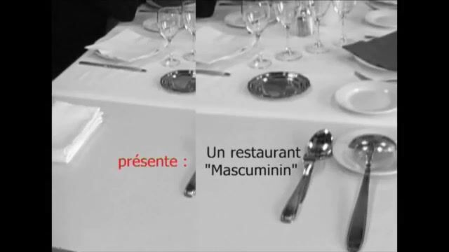 Un restaurant Mascuminin