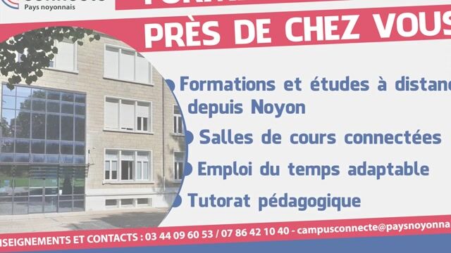 La formation à distance avec le Campus connecté
