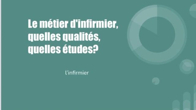 Le métier d'infirmier, quelles qualités, quelles études?