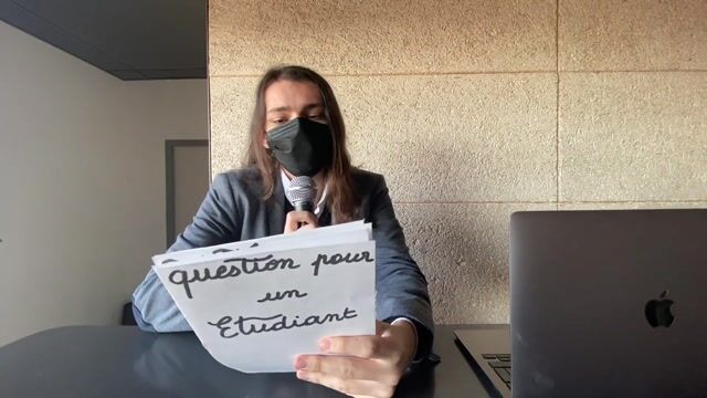 Question pour un étudiant