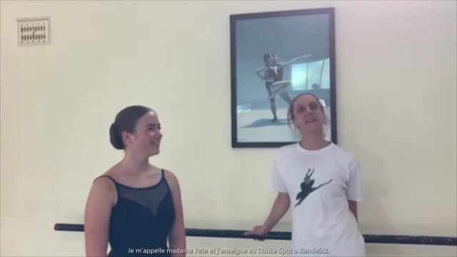 parcours avenir -  prof de danse