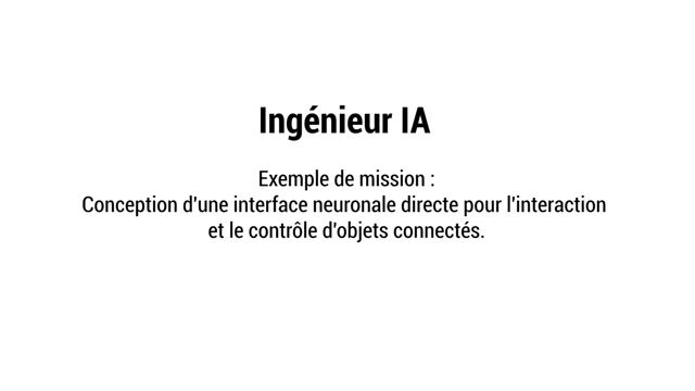 Ingénieur I.A