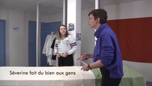 Séverine fait du bien aux gens.