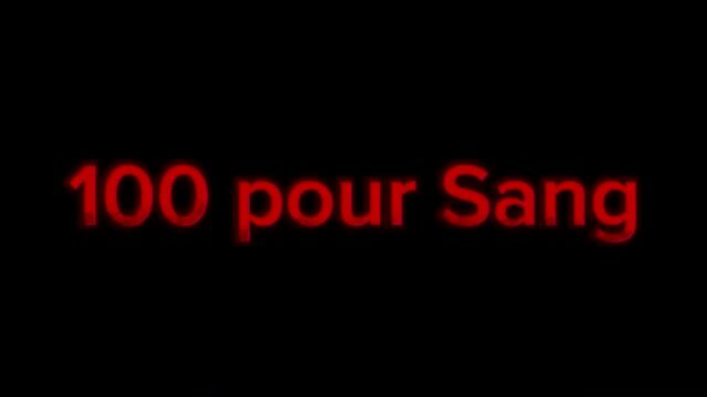 100 pour sang
