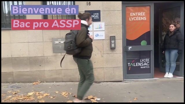 « L’arrivée en Bac professionnel ASSP »