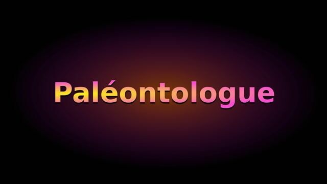 Dans la peau d'un paléontologue