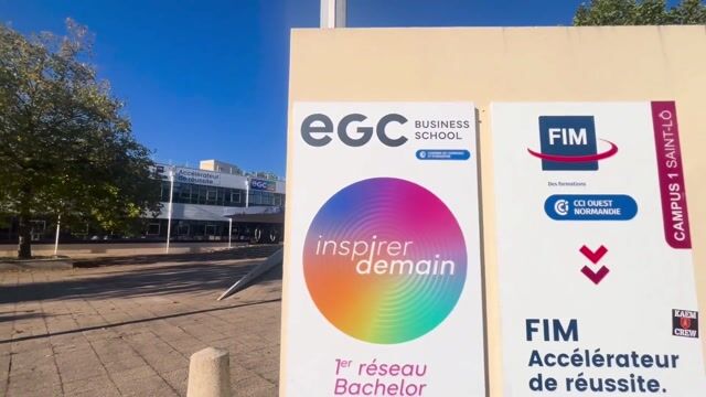 Je filme ma formation EGC Normandie Juliette DUGUE et Sarah PIROUELLE