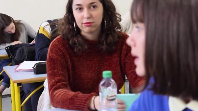 Les blouses blanches du lycée La Ville Davy