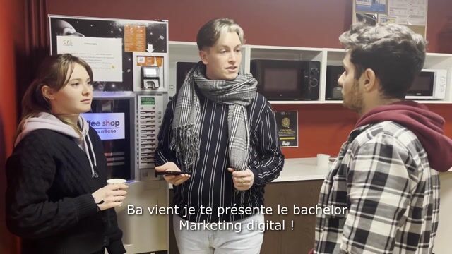 Bachelor Marketing Digital en alternance.