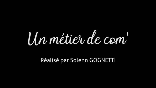 Un métier de com'