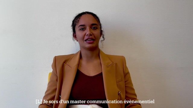 Être chargé d'événementiel
