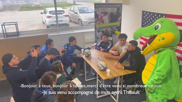 Conférence de presse Titre Professionnel NTC - Marketing Sportif