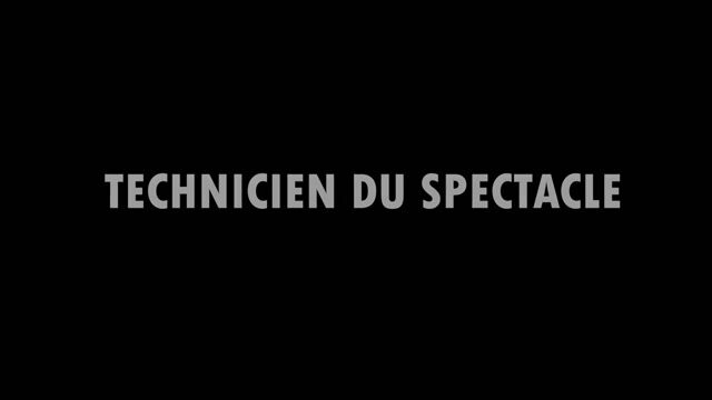 Technicien du spectacle