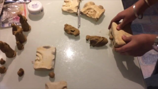 Les santons artisanaux