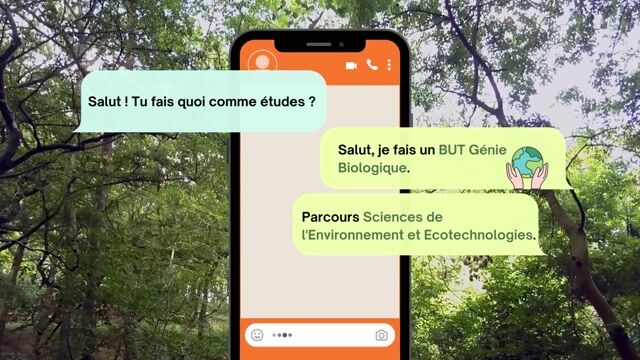 BUT sciences de l'environnement et éco technologies à l'IUT de Sénart