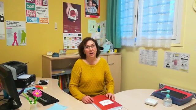 Dans la vie d'une infirmière scolaire
