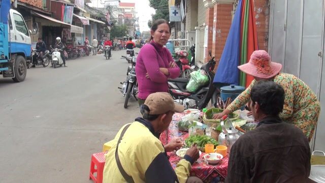 Les rues de Phnom Penh
