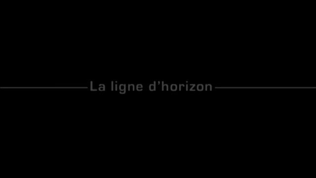La ligne d'horizon