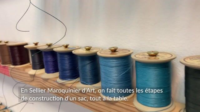 Le métier de Sellier Maroquinier d'Art