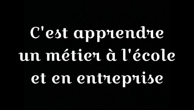 L'apprentissage, une voie certaine ?