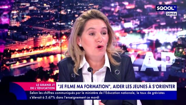 Je filme ma formation sur Sqool TV