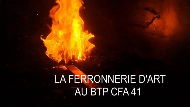 La ferronnerie d'art au CFA BTP 41