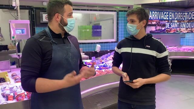 Le métier de poissonnier