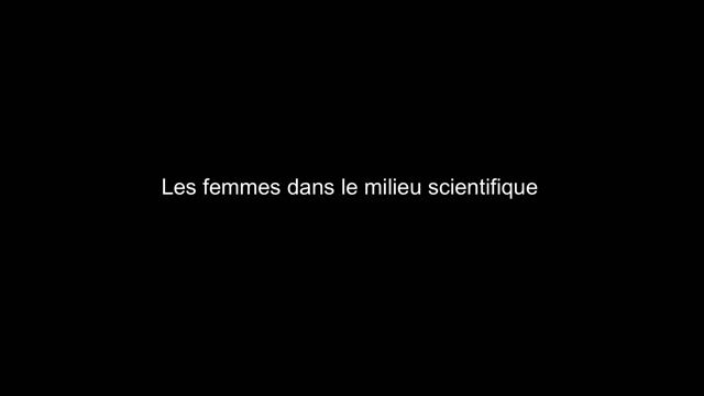 Femmes et sciences