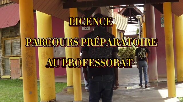 LICENCE PARCOURS PRÉPARATOIRE AU PROFESSORAT DES ÉCOLES