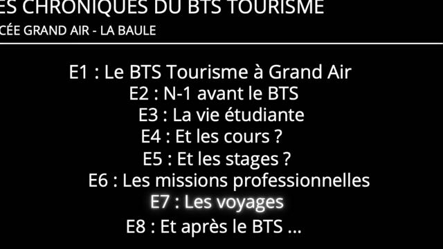 Episode 7 - Les voyages