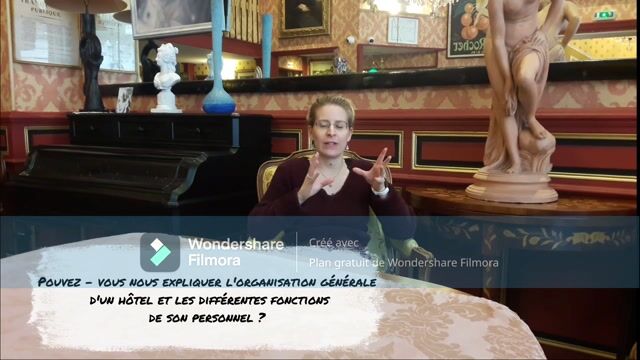 Les métiers de l'hôtellerie