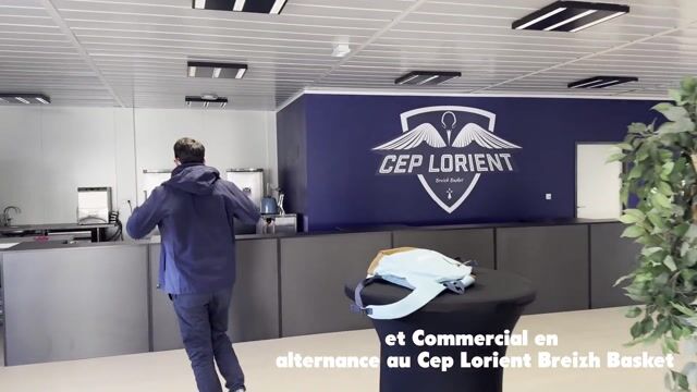 Maël, Alternant au Cep Lorient Breizh Basket