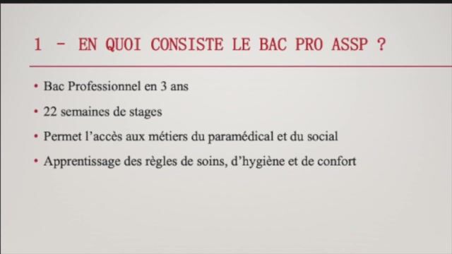 BAC PRO ASSP