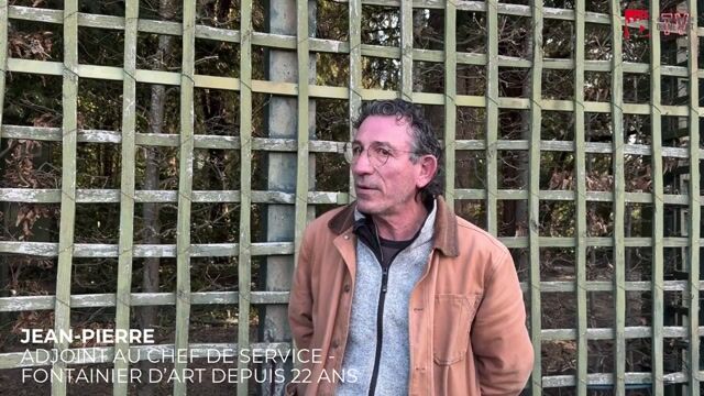 Plongée avec les fontainiers à Versailles