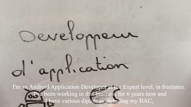 Développeur d'applications