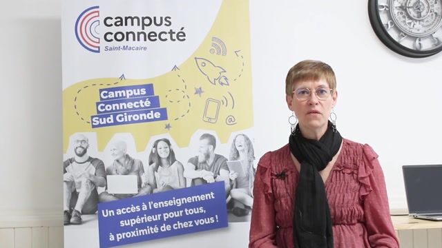 Suivre une formation à distance au Campus Connecté Sud Gironde